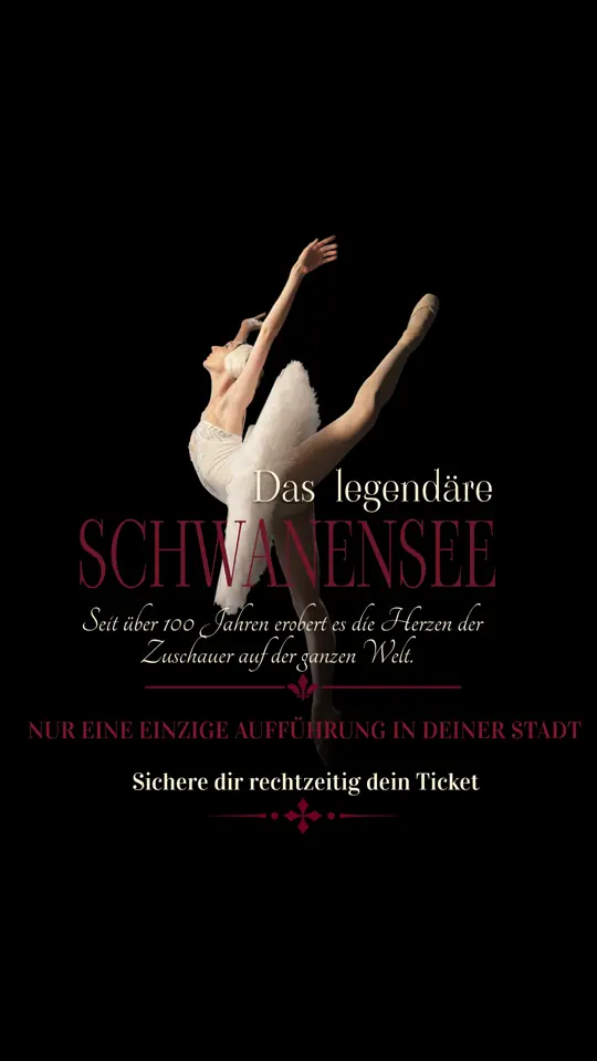 Swan Lake poster